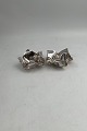 Danam Antik presents: Per Sax Møller Sterling Silver Pair of Candleholders