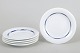 L'Art presents: Royal Copenhagen, set of five Sirius salad plates.