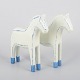 L'Art presents: Pair of Dala horses.