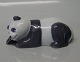 Royal Copenhagen 0665 RC Panda cub  sleeping 5 x 12 cm Allan Therkelsen 1994
