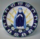 Aluminia Large Christmas Plates 860-732 Large Christmas Plates 1912 Mary 
worshipping the baby R. Harboe 30.5 cm
