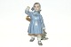 Dahl Jensen figurine, Girl with Teddy BearSOLD
