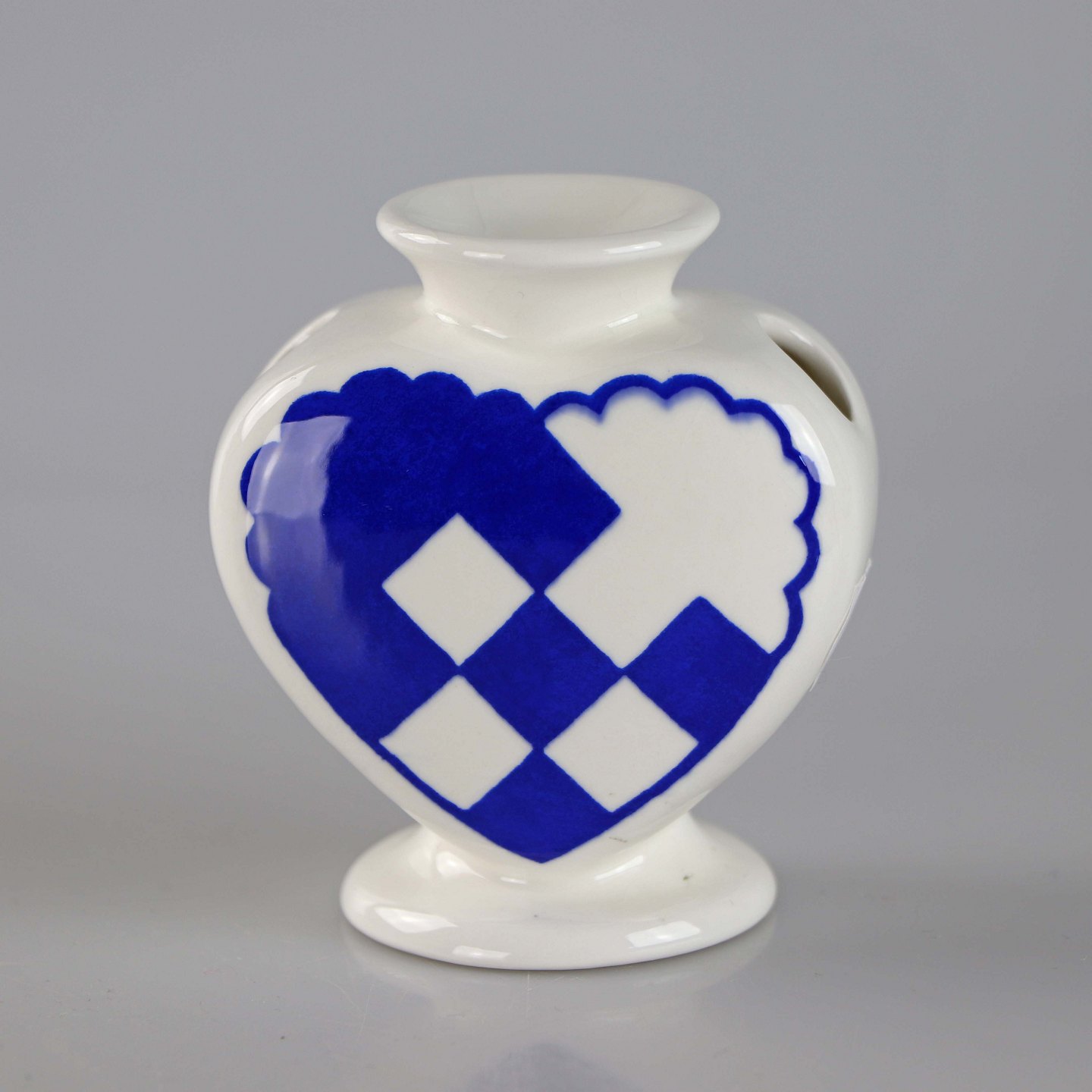 Kinnerup Antik Porcelæn - RC 2231 * Blå hjertestage