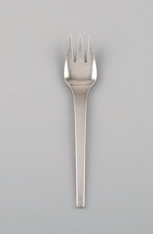Georg Jensen Caravel fiskegaffel i sterlingsølv. 8 stk på lager.