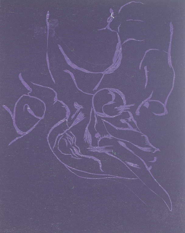 Jørgen Haugen Sørensen (1934–2021)
Træsnit. 1987.