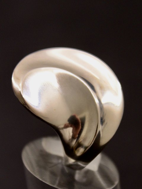 Hans Hansen sterling silver modern ring