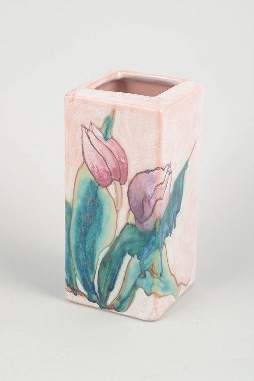 German Studio PotterHand-made vase, 1980s.
