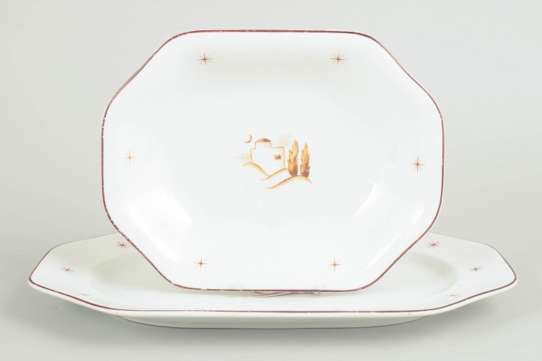 Arabia, Orient, two dishes.