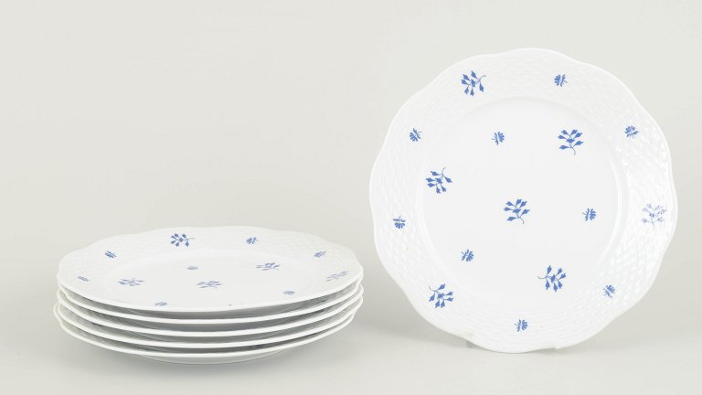 Herend, sæt af seks tallerkener.
