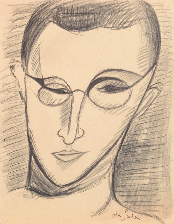 Eugène de Sala, tegning.