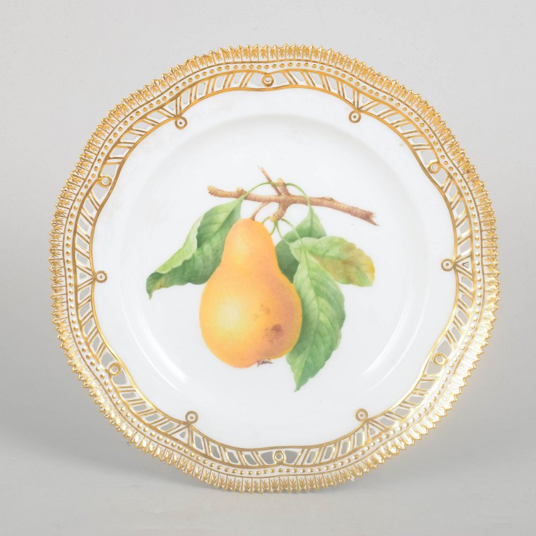 Royal Copenhagen, Flora Danica frugttallerken.